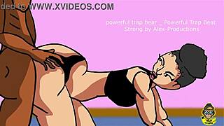 Check out this babe cumming on a big black ass in doggy style