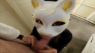 perverted wife fucks in garage break