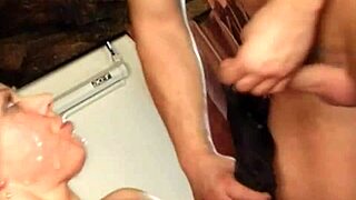 hot gangbang turns wild