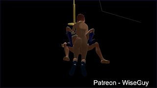 sakura and hinata's futa sandwich from multiple pov in this 3some group cartoon anime hentai