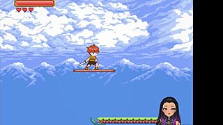 Animated encounter with a seductive succubus from a popular Japanese game