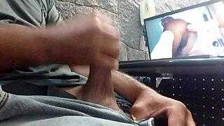 A solo boy indulges in masturbation session 34