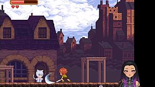 Animated encounter with a seductive succubus from a popular Japanese game