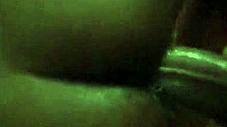 Thick rod slides smoothly into her dripping wet slit, huh?