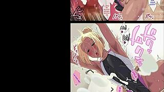 the neighbor trap gets visited by his hot neighbor in this anime hentai adventure