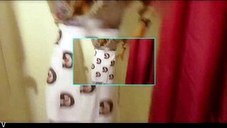 look at that real drip on her big ass after clothes ripped