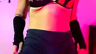 Sofie Lollipop As Nerdy Otaku Cumming In Naruto Call