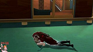 Blonde and Brunette Enjoy a Day on the Beach Together