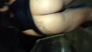 check out this crazy street blowjob with deepthroat