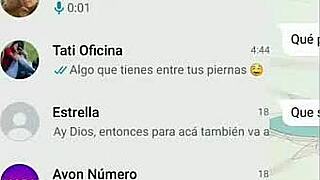 Hot Whatsapp With Tati Leads To Office Fucking