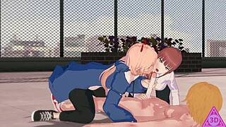 Makima Power Denji Chainsaw Man Hentai Videos Have Sex Blowjob Handjob Horny Cumshot Gameplay Porn Uncensored Thereal3dstories 1 2