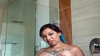 i touch my latina ass and tits while alone