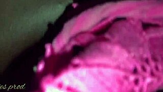 Ghetto girl squirts hard from big black cock in homemade video