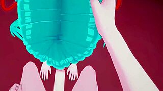 Hatsune Miku sucks and fucks in POV!