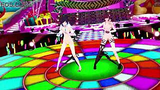 genshin impact mmd higher with ia yelan kafka