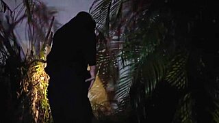 Two gay cops suck and ride big black cock outdoors hardcore