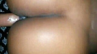 Ebony beauty bent over for doggystyle pounding in steamy encounter