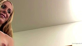 Blonde Hope and Meliah Morgan sucking monster black cock in threesome?