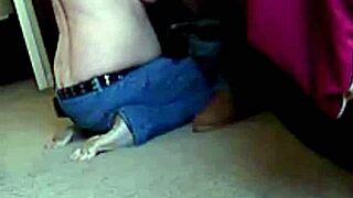 Redhead Wife Deepthroats Big Black Cock!