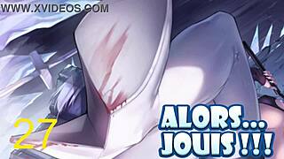 将军Esdeath动漫JOI女主脚交速射两次