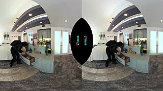 vrhush carmen caliente catches that thief and fucks him! 😏