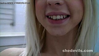 Blonde Russian Teen Ameliya Rocks Webcam Show