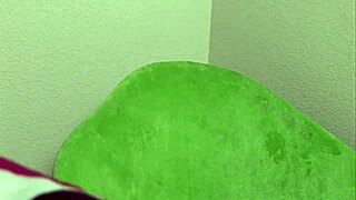 Ada gets teased in softcore solo scene