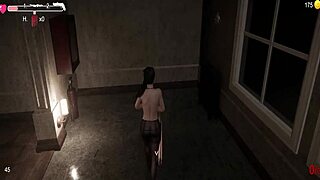 Let's play escape from the mansion with shaved pussy