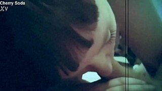 Cherrysoda's classic retro blowjob sucking cock