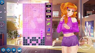 trying to pass gamer girls in anime cartoon hentai game