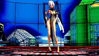 why does this beautiful whore dance with naked pussy?