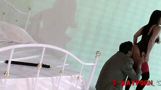 I love watching big boobs sluts in vinyl get their pussies destroyed