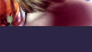 sexy colombian teen shows off big tits