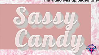 Candy in amateur toy session