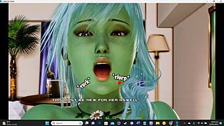 breeding island part 14 has sucking groping and licking in monster bdsm game costumes 😜