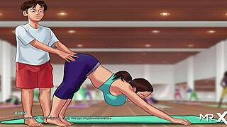 Summertime saga episode with more yoga practice