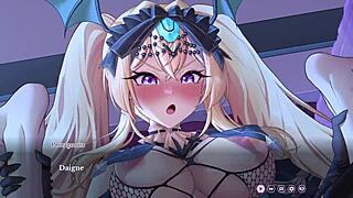 The arrogant kaiju princess dominates in all gallery sex events part 2 hentai game