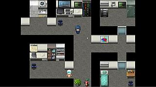 Explore the shipwrecked spaceship in Todoroki's monthly Patreon hentai game episode 13, featuring characters in latex suits.