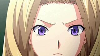 Skinny Lil Bitch in Wild Hentai Action