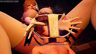 i feel intense under the princess knight in 3d hentai