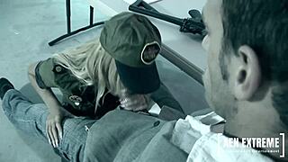 Uniformed Guard Ciara Bugatti Feels Intense Desire While Fucking Her Suspect