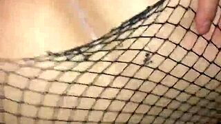 blonde pawg bent over for doggy fucking in british style