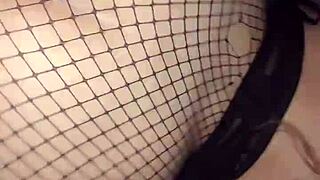 blonde pawg bent over for doggy fucking in british style