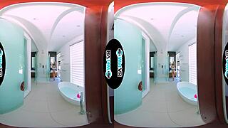 Wetvr浴室偷窥灌满继妹VR视角