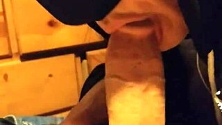 Sucking off my father-in-law's hard cock