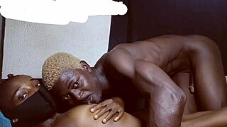 we are really making love here, the skinny bodybuilder and his tall black neighbor