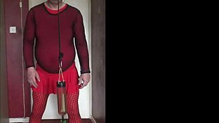 i'm a sissy crossdresser who will swallow piss and don't care who likes it.