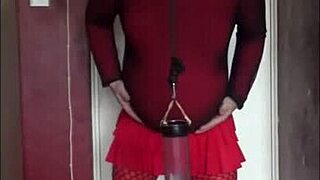 i'm a sissy crossdresser who will swallow piss and don't care who likes it.