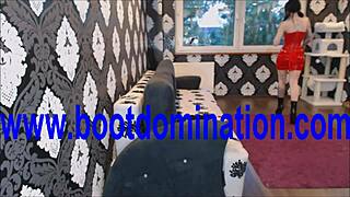 Lick My Boots And Ass In This Femdom Domination Fetish Scene!