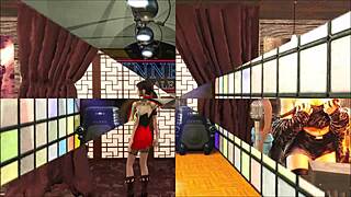 嘿，看看这个Fallout 4 运动时尚点燃动漫场景！